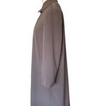 Talbots Vintage Petites Women's Taupe Trench Coat Size 8 Long Button Closure Photo 2