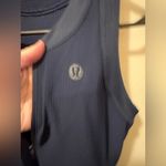 Lululemon  grid-texture sleeveless tennis dress true navy size 4 Photo 6