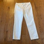 J. McLaughlin  white straight leg jeans size 8 Photo 1