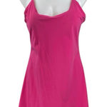Outdoor Voices  Pink Sleeveless Scoop Neck Tennis Gold Athletic Mini Dress Size M Photo 0