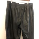 Karl Lagerfeld Paris Womens Faux Leather Pull On Sweatpants Jogger Pants Photo 6