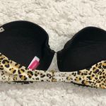 Victoria's Secret Victoria’s Secret Strapless Animal Print Leopard Bikini Top Photo 1