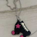Hot Topic Black Pink Skate Necklace Photo 0