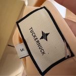 Tuckernuck  Tan Stone Blake Long Sleeve Button Down Minimalist Mini Dress Size Sm Photo 8