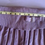 Source Unknown  Ribbed Knit Skater Skirt - Soft Pink Photo 2