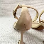 ZARA Bone Ivory Squared Toe Single Strap Bloggers Favorite Sandals NWOT 38 Photo 7