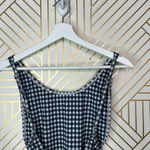 LIONESS  The‎ Bo Derek Gingham One Piece Swimsuit in Black Size XS Photo 7