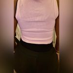 Pink Ribbed Sweater Vest Size XS Photo 1