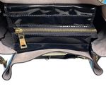 Nicole Lee ᯾ Striped Patchwork 'Have Fun' Satchel Handbag Bag ᯾ Vegan Leather ᯾ Photo 11