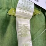 Sigrid Olsen  women knew. Green Midi A-Line Skirt Casual Resort Wear. 100% Linen. Photo 15