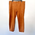 Anthropologie  Faux Suede Leggings in Cedar size 18W Photo 1