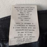 Rag and Bone Lace Up Skinny Jeans Black Coal cotton blend casual pockets high rise Photo 12