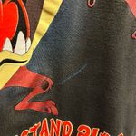 The Vintage Shop Vintage 90s Taz Looney Tunes What Part Of No Black Graphic T-Shirt Adult L Y2K Photo 1