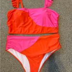 SheIn Bikini Set Pink Neon Photo 0
