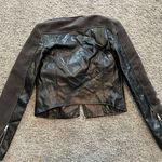 H&M Faux Leather Jacket Photo 3