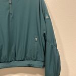 Alo Yoga ALO Pullover Half Zip CROPPED ELEVATION COVERUP Midnight Green Photo 5