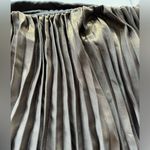 Anthropologie  Pleated Metallic Crop Top -Size 12P Photo 7