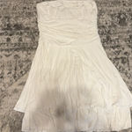 White ruffle mini dress Size XS Photo 0