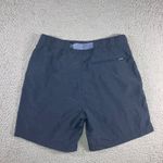 Rei Co-op  Shorts Men Small‎ Amphib Nylon Belted Blue Outdoor Active Hiking Photo 1