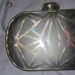 Frame Clutch Small-gold Jewel Metal  lift-clasp closure. Photo 10