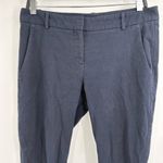 Theory Women’s Navy Blue Pants Size 8 Work Office Stretch Trousers Waist 33 Photo 2