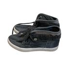 blowfish  Malibu Crawberry grey and blue high top lace sneakers women’s size 8 Photo 1