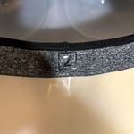 Zobha  Heather Gray Cut Out Racerback Sports Bra Large Photo 9