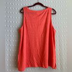J. Jill Love Linen 100% Linen Sleeveless Tank Sz XL Peach Orange Photo 1