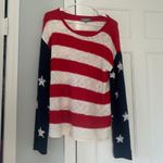 American Flag Sweater Multiple Size M Photo 0