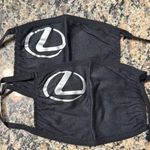 Black Face Masks Lexus Logo Lot of Two Photo 0