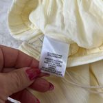 Z Supply  Nicola Crinkled Gauze Tiered Maxi Skirt Pale Yellow Photo 9