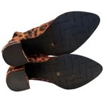 Marc Fisher Lella Wide Calf Tall Shaft Leopard Fashion Boots Women's 8W Glam Y2K Photo 5
