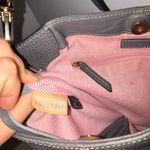 Dooney & Bourke VNTG  Frederica Crossbody Purse BLACK ON BLACK LEATHER Fredrica Photo 11