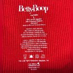 Betty Boop Women’s Ribbed Graphic Print Cropped Tank Top Photo 2