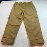 Target Knox‎ Rose Utility Cargo Pants Women's Elastic Waist Drawstring Casual Khaki Photo 6
