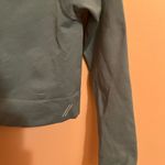 T A L A  Teal Half Zip Cropped Long Sleeve Photo 2