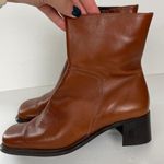 Eddie Bauer Vintage  Woman's Sz 7 Square Toe Heeled Ankle Booties Photo 2