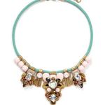 J.Crew  Dragonfly Brûlée Crystal Cluster Statement Necklace Photo 0