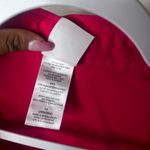 Just My Size  Bold Pink Button-Down Shirt Photo 3