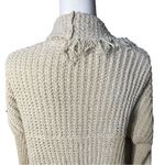 Free People I’ll Be Around Cardigan Sweater Oatmeal Open Front Sz Small Photo 10
