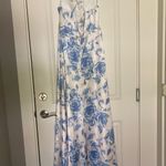 Blue and white maxi dress Size 6 Photo 2