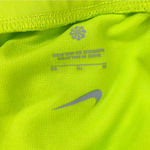 Nike Neon Green Logo Sporty Scoop Neck Bikini Swim Top Size XL X-Large New Photo 6