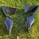 Nasty Gal Black Patent Faux Leather Heels Photo 3