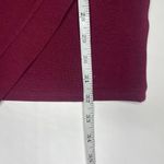 Oboe Burgundy Halter Asymmetrical Front Pullover Mini Dress Barbiecore Sexy Sm Red Photo 10