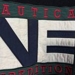 Nautica  Expedition Vintage 90s Black Fleece Embroidered Crewneck Sweatshirt XXL Photo 2