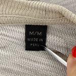 ATM Camo Print Slub Jersey Layered Long Sleeve T Shirt Medium Cockatoo Camo Gray Photo 8