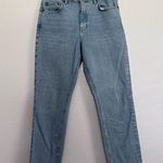 Topshop  High Rise Cropped Jeans 7 Blue Photo 2
