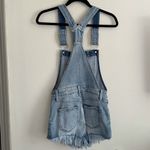 Eunina Elle Shortall XS denim jean shorts overalls Photo 1