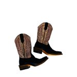 Ariat  Futurity Flash Western Boots Midnight Black Rose Gold Cowgirl Rodeo 7.5 B Photo 4