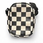 Urban Outfitters Black and White Checkered Crossbody Bag Photo 1